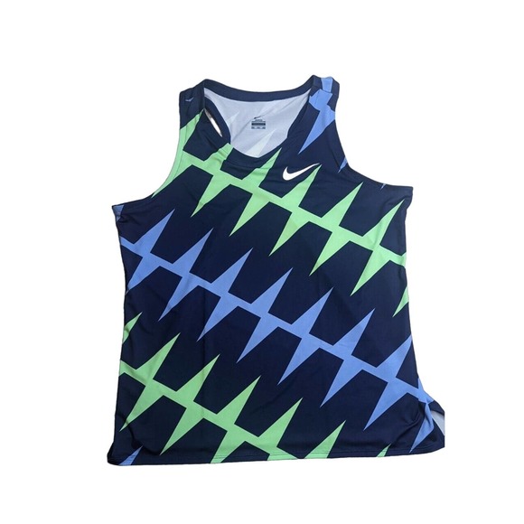 Nike Elite Pro Singlet Track &‎ Field CI1005-492 Men 'Made in USA' New Size XXL - Picture 1 of 10